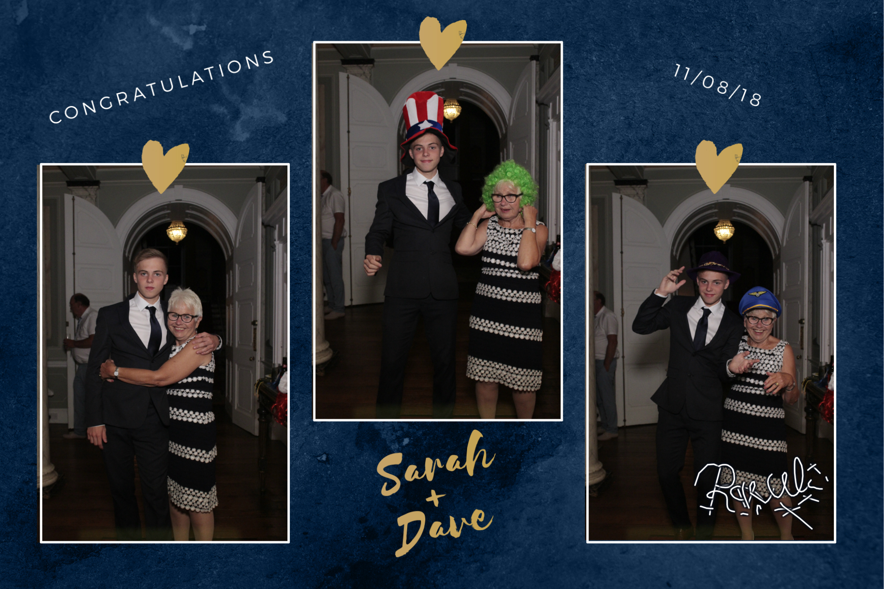 Sarah & Dave's Wedding | View more photos from the event at gallery.myphotoboothexperience.co.uk/u/MyPhotoBoothExperienceLtd/Sarah-Daves-Wedding